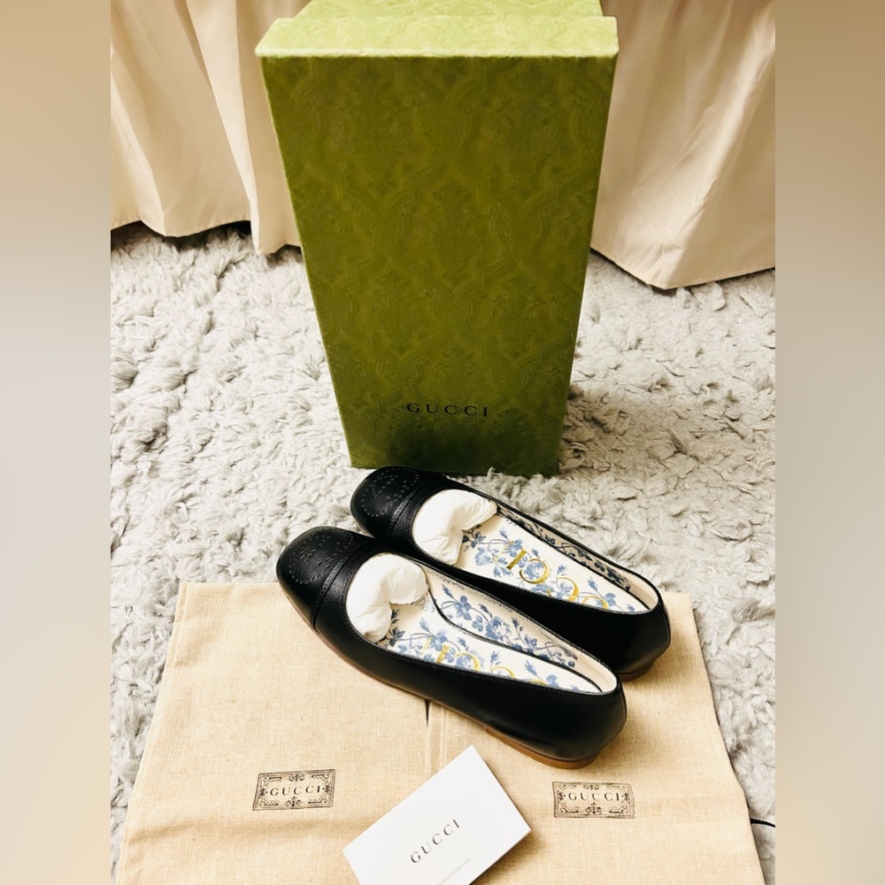 GUCCI GG Hills Ballet Flats